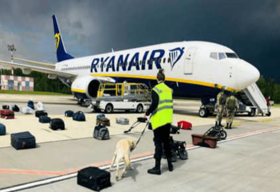 Dirottamento del volo Ryanair FR4978.