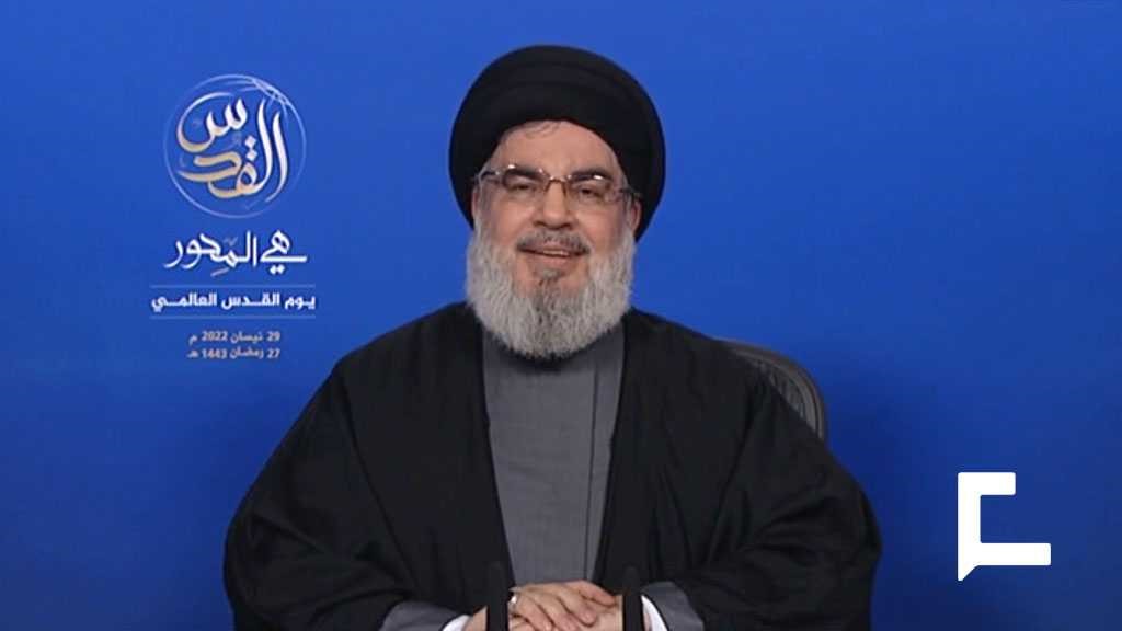 Discorso Nasrallah per la Giornata di Gerusalemme 2022.