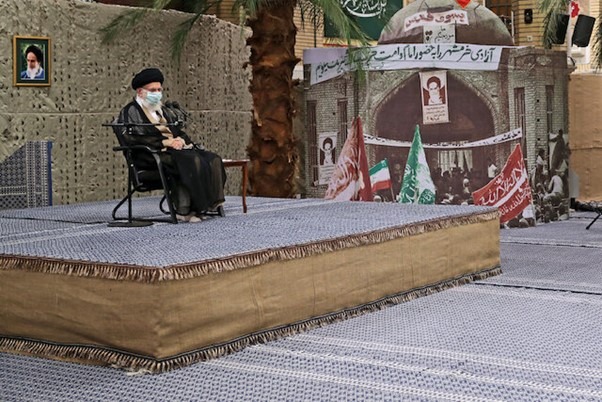 Veterani hanno incontrato l'Imam Khamenei.